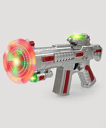 Lattice Amazing Musical Space Toy Gun for Kids - Color may vary