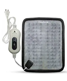 Ozocheck Velvet Orthopaedic Heating Pad for Pain Releif - Grey