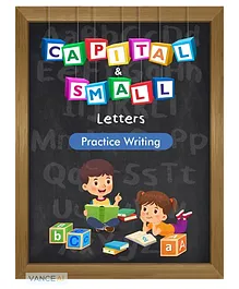 Capital & Small Letters Practice Writing Book - English