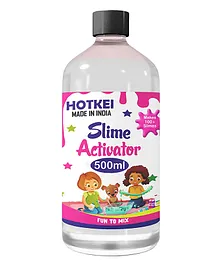 HOTKEI Slime Activator DIY Magic Toy Jelly Putty Making Kit Set Borax For Making Slime at Home- 500 ml