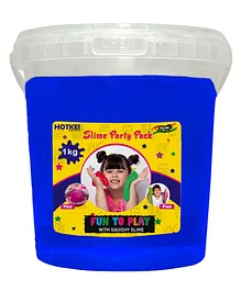 HOTKEI Blue Fruit Scented DIY Magic Toy Slimy Slime Clay Gel Jelly Putty Set kit Toys for Boys Girls Kids Slime 1 Kg- Blue