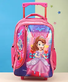 Disney Sofia The First Trolley Backpack Pink - 18 Inch
