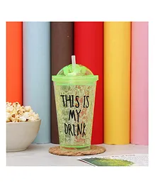 The Procure Store This is My Drink Printed Sippers Green - 500 ml