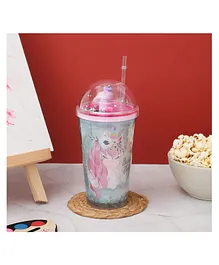 The Procure Store Unicorn Printed Sippers Pink - 500 ml