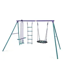 Plum Metal Multiplay Swing Set - Multicolour