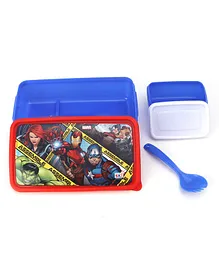 Marvel Avengers Lunch Box - Red and Blue