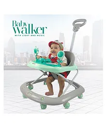 Dash Baby Walker With Parental Handle - Green
