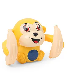House of Kids Dancing Monkey Musical Toy- Yellow
