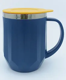 Stainless Steel Mug with Handle Blue - 400 ml
