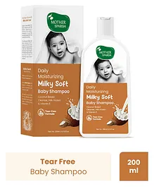 Mother Sparsh Daily Moisturizing Milky Soft Baby Shampoo - 200 ml