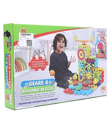 House Of Kids Gears& Bulding Blocks Multicolour  - 81 Pieces