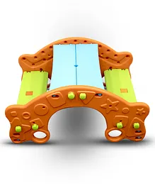 OK Play 3 in 1 rocker slider and table - Multicolour
