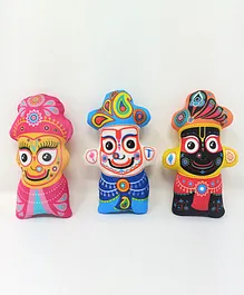 A&A Kreative Box Lord Jagannath  Room Decor - Multicolor