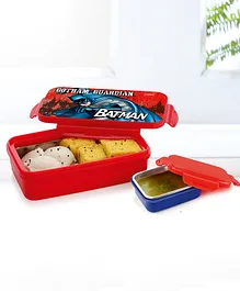 Cello Hi- Lunch Big Deluxe Insulated Lunch Box Batman Print- Red