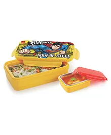 Cello Hi- Lunch Deluxe Insulated Lunch Box Superman Print- Yellow