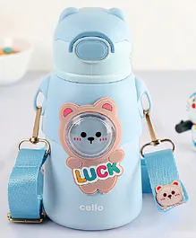 Cello Funz Hot & Cold Stainless Steel Kids Water Bottle 550 ml (Color may Vary)