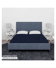 Sassoon Laika King Size Waterproof Mattress Protector - Blue