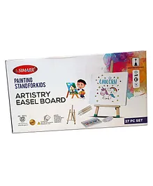 Fiddlys Painting Stands For kids Artistry Easel Board - English
