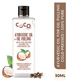 Coco Crush Ayurvedic Coconut Oil for Oil Pulling - 50 ml