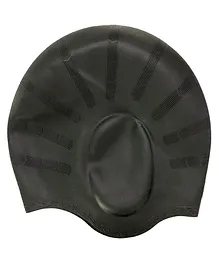 Viva Swimming Cap with Ear Protector - Black