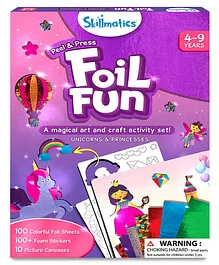 Skillmatics Art & Craft Activity Unique & Themed Pictures Pack of 10 - Multicolour