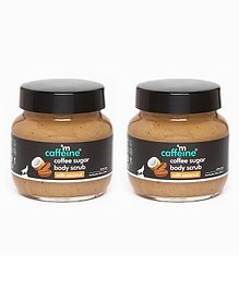 mCaffeine Coffee Body Scrub with Almonds - Pack of 2