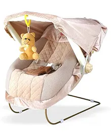Joyride 12 In 1 Multipurpose Musical Carry Cot With Mosquito Net And Storage Box - Beige