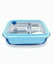 Sanjary Insulated 2 Compartment Insulated Lunch Box Stainless Steel Tiffin Box - 500 ml (Color May Vary)