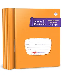 Target Publications Four Line Set of 5 Books - 76 Pages Each