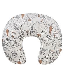 Crane Baby Feeding & Nursing Pillow Ezra Collection - Multicolor