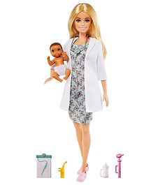 Barbie Baby Doctor Doll- Height 29 cm (Colors and Decorations May Vary)