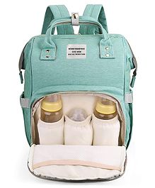 House of Quirk Diaper Bag Maternity Backpack -  Green