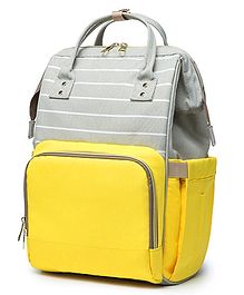 House of Quirk  Diaper Bag Maternity Backpack -  Yellow