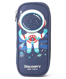 Astronaut Theme Pencil Case - Blue