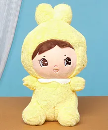 KiddyBuddy Flower Doll Yellow - Height 28 cm