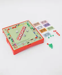 Monopoly Grab and Go Board Game- Multicolour