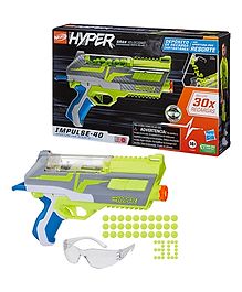 Nerf Hyper Impulse 40 with 3 Darts- Yellow and Grey