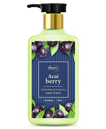 St.Botanica Acai Berry Body Wash - With Shea & Vitamin E (Shower Gel) - 250 ml