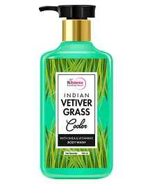 St.Botanica Indian Vetiver Grass Cooler Body Wash - With Shea & Vitamin E (Shower Gel) - 250 ml