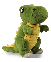 DearJoy Cute Dinosaur Soft Toy Green - Height 7 Inches