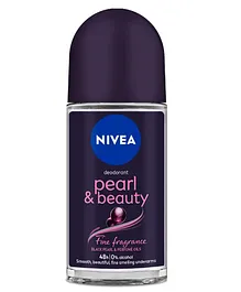 Nivea Women Deodorant Roll On Pearl & Beauty Fine Fragrance For Fragrant Smooth & Beautiful Underarm Skin- 50 ml