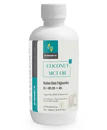 Sharrets Vegan MCT Coconut Oil Unflavored Halal Certified - 250 ml
