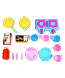 Leemo Toy Chef Kitchen Set Of 22 - Multicolor