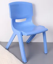 Strong and Durable  Plastic School Study Chair Medium Size - Blue