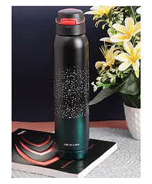 Passion Petals BPA Free Double Walled Vacuum Insulated Stainless Steel Water Bottle Blue - 750 ml