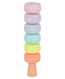 Passion Petals Macaroon Theme Highlighter Marker Pen - Multicolor