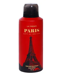 La French Paris City Of Dreams Deodorant Body Spray - 150 ml