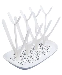 1st Step Bottle And Drying Rack - White