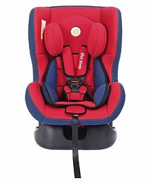 1st Step Convertible Car Seat With 5 Point Safety Harness - Red