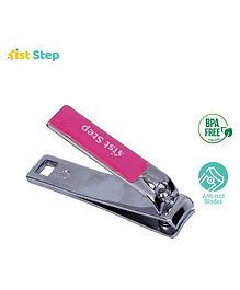 1st Step Easy Grip Baby Nail Clipper - Pink